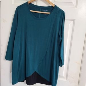 Motherhood nursing green top size XL *R2